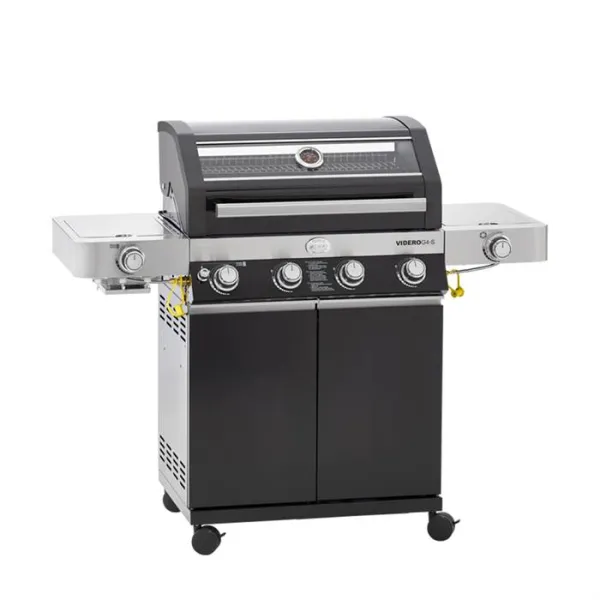 Rösle BBQ gasgrill - Videro G4-s - 4 hovedbrændere