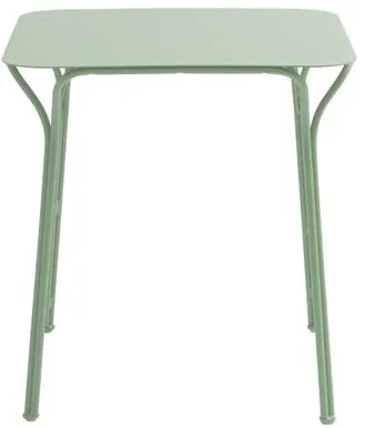 Kartell Hiray Udendørsbord Kvadrat H72 Grøn