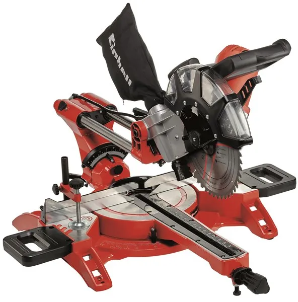Einhell TC-SM 2534/1 dual kap-/geringssav med udtræk Ø250 mm 230V/2100W